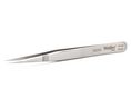 Tweezers Precision Stainless Steel Pointed / Straight 110mm